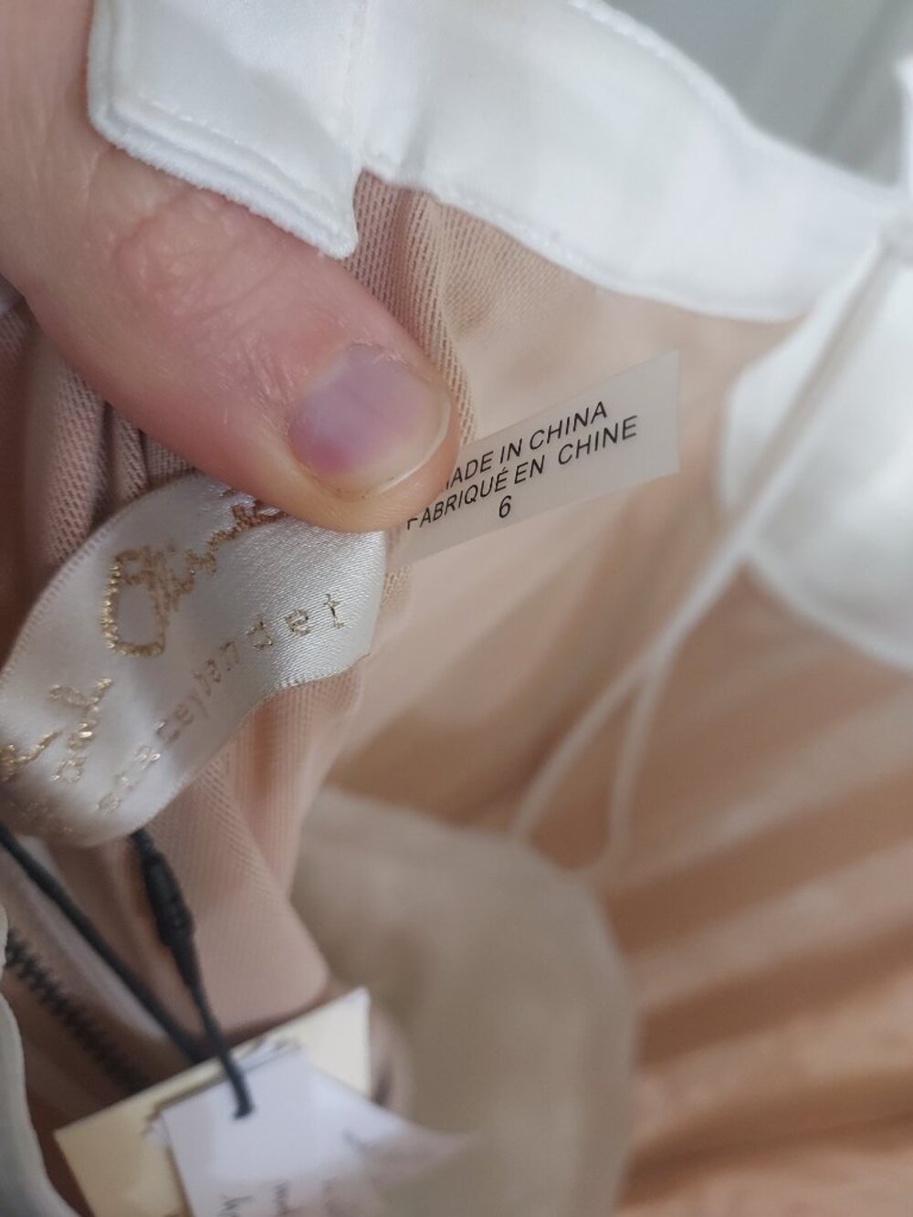 Alice Olivia Xia Wedding Bridal White Sheer Bustier Feather Mini Dress - Picture 3 of 15